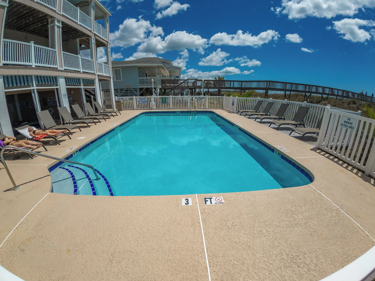 BeachWalk Villas pool balcony